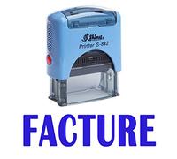 Stamp FACTURE auto-encrage caoutchouc Stationary Office personnalisé Brillant Stamp