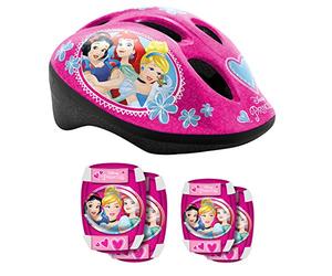Stamp Fille K887507 Set de protection pour v lo, Rose, PRINCESSES DISNEY EU