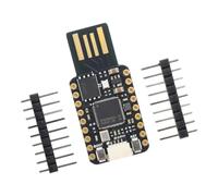 Stamp-Hole RP2350 Carte de développement pour microcontrôleur | Module USB à prise directe 4 Mo avec 29 GPIO pour prototypage compact et projets