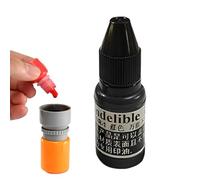 Stamp Pad - Waterproof Quick-Drying Oil, Non-Color Golf Seal, Red Black, Fast Drying Formula | Long-Lasting Printing For Rubber Stamps Stamp Pad Office School Craft