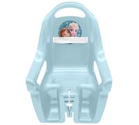 Stamp- Porte poupée LA Reine des NEIGES II Anna, Elsa, RN246500, Bleu, 20cm avec système de Fixation Universelle, se Fixe sur Tout Type de Guidon Sangle Velcro pour Tenir la poupée.