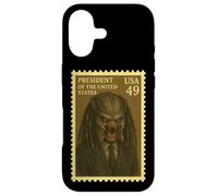 Stamp Président USA, Funny Alien Coque pour iPhone 17