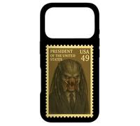 Stamp Président USA, Funny Alien Coque pour iPhone 17 Pro