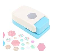 Stamp Puncher, Hexagon Paper Punch, Square Hole Punch, Lever Paper Punches