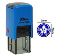 Stamp ronde auto-encrage Enseignant Kids STAR conception brillante personnalisée Stamp 20mm Rubber