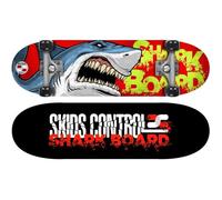 STAMP Skateboard 28 x 8 Shark Skids Control