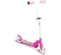Stamp Trottinette pliable Barbie – ABEC 5, frein arrière au pied, plateau alu antidérapant, Rose