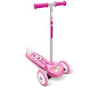 Stamp Trottinette Steering Rose SKIDS Control 3 Roues Plateau antidérapant, roulement ABEC 5. Les Deux Roues Avant s'inclinent pour Tourner. Frein arrière au Pied.