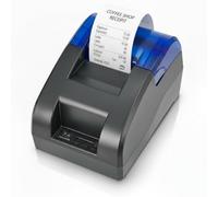 Stampante Termiche Da 58 mm, Stampante Termiche Per Ricevute Stampante Mobile Bluetooth Usb, Stampante Pos Portatili Wireless Per Fatture E Bolletti, Compatible avec Android E Windows, Bleu