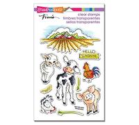 Stampendous Barnyard Hello PCS