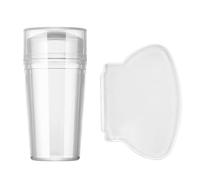 Stamper - Clear Silicone Nail Stamp Avec Grattoir, Outil De De Conception D'ongles Transparent | Kit D'estampage À Ongles Élastique Doux Avec Capuchon De Protection Pour La Manucure