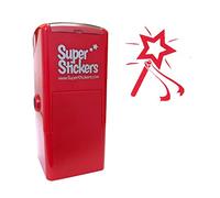 Stamper Solutions SuperStickers Tampon encreur pré-encré Rouge 28 mm