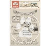 Stamperia - Acrylic Stamp for Scrapbooks, Albums, Cards, Bullet Journals and More, Transparent, Long Lasting, Easy to Clean, Perfect for Crafts and Gifting (Family, Party)