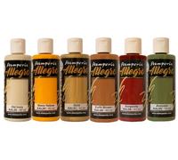 Stamperia Allegro Acrylic Golden Harmony Lot de 6 peintures acryliques de qualité supérieure, idéales pour les projets de bricolage et de bricolage, couleurs opaques pour des designs créatifs