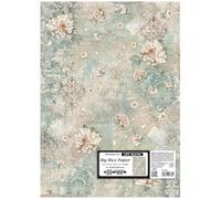 Stamperia - Big Rice Paper for Decorating Wide Surfaces like Frames, Furniture, and More, Durable, Perfect for Crafts and Gifting (50cm x 70cm) (Art Stories, Peony Pattern)