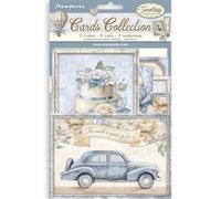 Stamperia - Cards Selection, Acid-Free, Printed on 2 Sides, Choice of Sizes and Designs, Perfect for Crafts and Gifting (Timeless) (7 Cards, 5 Tags, 1 Bookmark)
