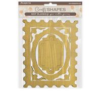 Stamperia - Crafty Shapes for Scrapbooks, Albums, Cards, Bullet Journals and More, Decorate with Papers and Paint, Perfect for Hobbies, Crafts, and Gifting (Quiet Days, Frames and Plates)