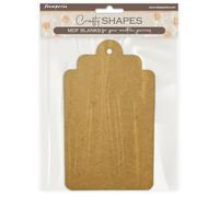 Stamperia - Crafty Shapes for Scrapbooks, Albums, Cards, Bullet Journals and More, Decorate with Papers and Paint, Perfect for Hobbies, Crafts, and Gifting (A New Beginning, Tag)