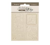 Stamperia Dewdrops SCB246 Papier décoratif Marron 14 x 14 x 0,1 cm