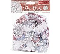 Stamperia DFLDC12 Die Cuts assorties-26 Secrets de l'Inde, Papier, Multicolore, 15x15 cm