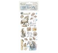 Stamperia DFLRB156 Rub-on, Assorti, 10,16 x 21,6 x 0,1 cm