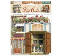 Stamperia Die Cuts, Coloris Assortis, 17,3 x 17,3 x 0,3 cm