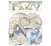 Stamperia - Die Cuts for Scrapbooking, Albums, Card Making, Bullet Journalling and More, Laser Cut Cardboard Shapes, Easy to Glue, Perfect for Hobbies, Crafts, and Gifting (Timeless) (Assorted)