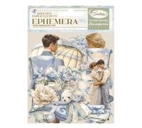 Stamperia - Ephemera for Scrapbooking, Albums, Card Making, Bullet Journalling and More, Adhesive Paper Cut Outs, Easy to Apply, Perfect for Hobbies, Crafts, and Gifting (Timeless)