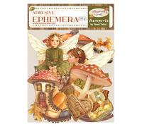 Stamperia - Ephemera for Scrapbooking, Albums, Card Making, Bullet Journalling and More, Adhesive Paper Cut Outs, Easy to Apply, Perfect for Hobbies, Crafts, and Gifting (Whispering Woods)