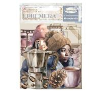 Stamperia - Éphémère pour le scrapbooking, les albums, la fabrication de cartes, le bullet journaling et plus, les découpes de papier adhésives, faciles à appliquer, parfaites pour les loisirs, les