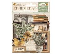 Stamperia - Éphémère pour scrapbooking, albums, fabrication de cartes, bullet journaling, etc. Autocollants en papier, faciles à appliquer, parfaits pour les loisirs, l'artisanat et le cadeau (Golden