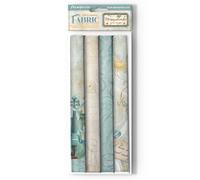 Stamperia SBPLT41 Feuilles de tissu, multicolore, 30 x 30 x 0,2 cm
