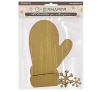 Stamperia Formes Artisanales, Marron, 20 x 0,5 x 16 cm