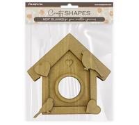 Stamperia Formes artisanales pour scrapbooking, albums, cartes, bullet journals et plus, décoration avec des papiers et de la peinture, parfait pour les loisirs, l'artisanat et les cadeaux (dewdrops,