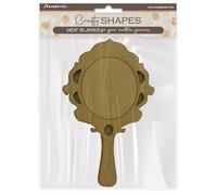 Stamperia Formes artisanales pour scrapbooking, albums, cartes, bullet journals et plus, décorez avec des papiers et de la peinture, parfait pour les loisirs, les travaux manuels et les cadeaux