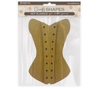 Stamperia Formes artisanales pour scrapbooking, albums, cartes et bullet journals, décoration avec des papiers et de la peinture, parfaits pour les loisirs, l'artisanat et les cadeaux (vieux dentelle