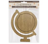 Stamperia - Formes artisanales pour scrapbooking, albums, cartes et bullet journals, décoration avec des papiers et de la peinture, parfait pour les loisirs, l'artisanat et les cadeaux (art de voyage,
