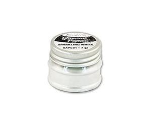 Stamperia Glamour Pigment en Poudre 7gr - Blanc Paillette