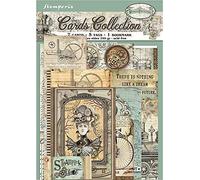 Stamperia International Cards Collection de Cartes - Voyages fantastiques, Papier cartonné, Coloris Assortis, Mixte