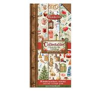 Stamperia International Collectibles - Maison romantique pour les fêtes - Multicolore - 15,2 x 30,5 cm