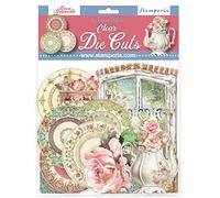 Stamperia International DFLDCP22 Matrice de découpe transparente Motif Casa Granada Multicolore 15 x 30 cm