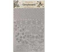 STAMPERIA INTERNATIONAL, KFT Greyboard A4 2 mm-Klimt Tree Pattern, Various