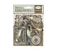 Stamperia International KFT Stamperia Ephemera Voyages Fantastiques, Multicolore, 10 x 21 cm