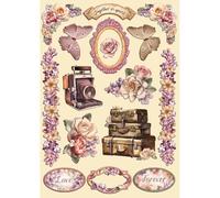 Stamperia International KFT Stamperia Romance Forever Format A5 coloré, Multicolore