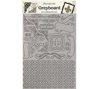 Stamperia International Sleeping Beauty Frames Cadre Greyboard-La Belle au Bois Dormant, Coloris Assortis, A4