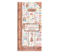 Stamperia International Stamperia Collectables-Create Happiness Oh La La!, Multicolore, 15 x 30,5 cm