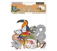 Stamperia International Stamperia Matrice de découpe Transparente Amazonia, Papier, Multicolore, Taille unique