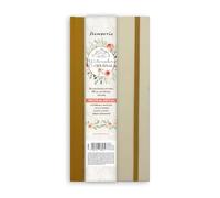 Stamperia Journal multimédia mixte avec 36 pages de couleur aquarelle unies, pressées à chaud et sans acide, reliure plate, couverture rigide personnalisable, avec fermeture élastique et marqueur