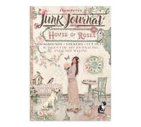 Stamperia - Junk Journal Stickers, Cut-Outs, and Backgrounds for Scrapbooks, Albums, Card Making, Bullet Journalling and More, Perfect for Hobbies, Crafts, and Gifting (House of Roses)
