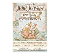 Stamperia - Junk Journal Stickers, Die-Cuts & Backgrounds (Cozy Family) (Focus Point) (A5)